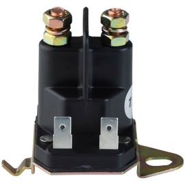 Canamax 725-06153A Starter Solenoid 12V - Compatible with Cub Cadet 725-06153 XT2 XT1 Craftsman 532192507 Enduro RZT LT1 ZT1 Trom-Betta 862-1241-211-12 MTD Lawn Mower Tractors 762-1261-211-51