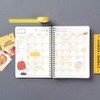 Monolike Ordinary days 4 Month Study Planner, School bag -