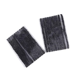 ULTECHNOVO 100pcs Flexible Tyre Repair Tape Car Tubeless Seal Strip Black Tire Repair Plugs Essential for Vehicle Tubeless Tyres
