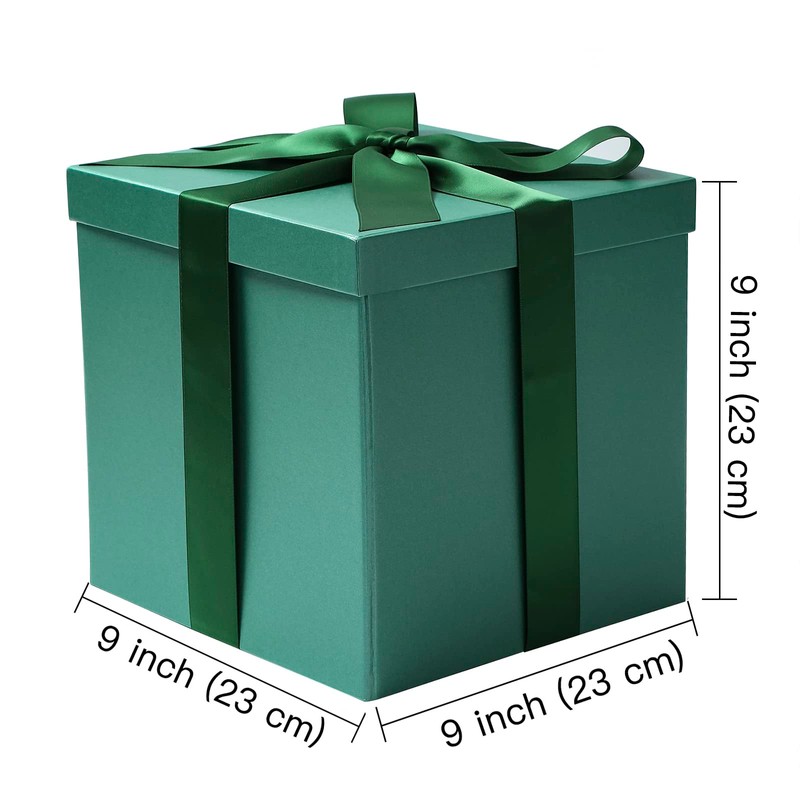 RUSPEPA Medium Birthday Gift Box with Lids, Ribbon and Tissue