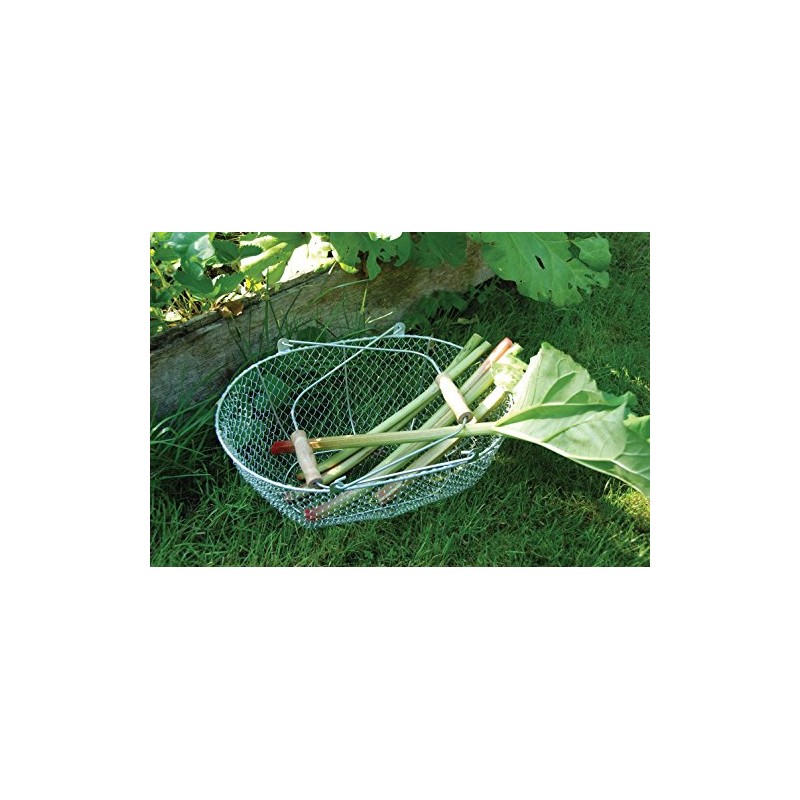 Traditional Wire Fruit, Flower & Vegetable Basket Trug 38cm x
