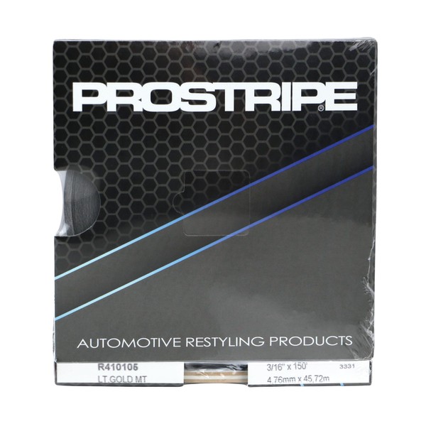 Prostripe PRS-R410105 3/16 X 150 Multistripes Light Gold Metallic