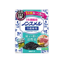 Hakamoto Earth Nonsmel Standing Type for Refrigerator, 1 Year Deodorizing, 0.9 oz (25 g)