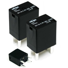 Song Chuan 301-1A-C-R1-U03 12VDC Micro 280 SPST 35A Relay (Pack of 2)