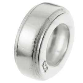 Dreambell .925 Sterling Silver Round Ring Spacer Bead for European Charm Bracelets