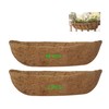 Frillybutts 48 Inch Coco Liner Window Deck Trough Coco Coir
