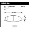 Hawk Performance HB484F.670 HPS Performance Ceramic Brake Pad