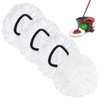4 Pack Spin Mop Replacement Head Mop Refill Compatible with