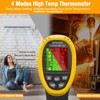 Infrared Thermometer Gun -58℉~1472℉, WapoRich Dual Laser Pyrometer, Non-Contact Digital