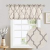 TOPICK Linen Look Curtains, 1 Piece, 45 x 127 W