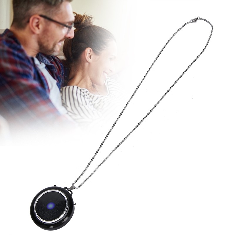 Anion Air Purifier Necklace Wearable Mini Negative Ion Air Freshener