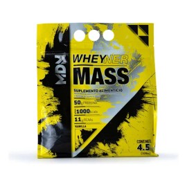 WheyNer Mass MDN Sports | Ganador de Peso con 50g de Proteína y 1000 Calorías por Porción | Vainilla | 4.5 kg | Creatina + BCAAs + EAAs