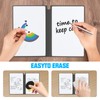 Small Whiteboards A5 Whiteboard Notebook, Mini Dry Erase Whiteboard Notepad,