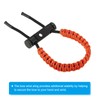 PATIKIL Archery Bow Wrist Sling Compound Braided Wrist Strap Orange