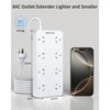 DEPOW Surge Protected Power Board with 8 AC Outlets, Powerboard
