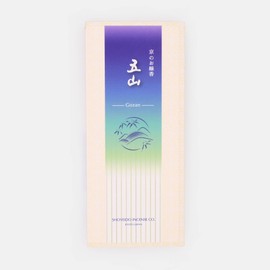 Zen Minded - Shoyeido Gozan Five Hills Japanese Incense 100% Natural - 175 Sticks in Recycled-paper Box