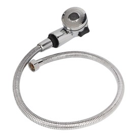 Kit de Grifo de Cama de champú con Cabezal Rociador y Manguera con Manguera de 70 Cm para Tazón de champú, Pieza de Repuesto del Fregadero para Salón, Barbería, Spa, Rehabilitación