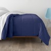 Ella Jayne Microfiber Down-Alternative Solid Color Comforter - Navy -