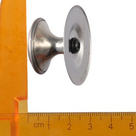 iuniq Sliding Door Handles 4 Pcs Drill Free Stick On Handle Stainless Steel Drawer Knobs Self-Adhesive Cabinet Knobs for Drawer Cupboard Cabinet Window