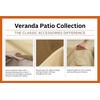 Classic Accessories Veranda Water-Resistant 25.5 Inch Patio Chair Cover, 2-Pack