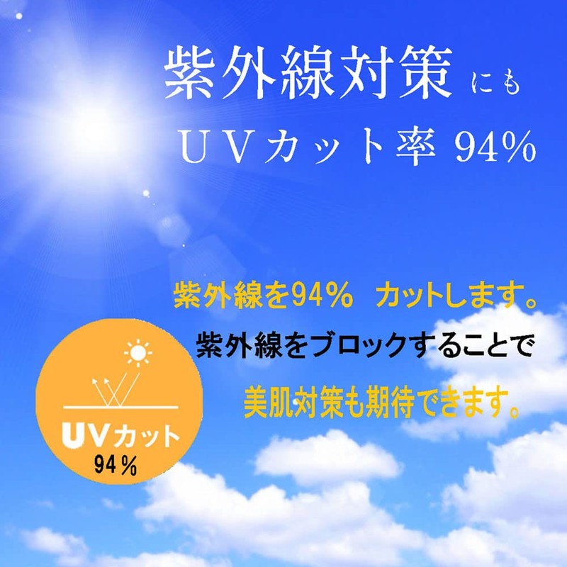 [Thuyon] UV Protection Mask, Pleated Type, 2 Pieces, Reusable <