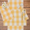 C&F Home Franklin Buffalo Check Gingham Plaid Woven Sunrise Yellow