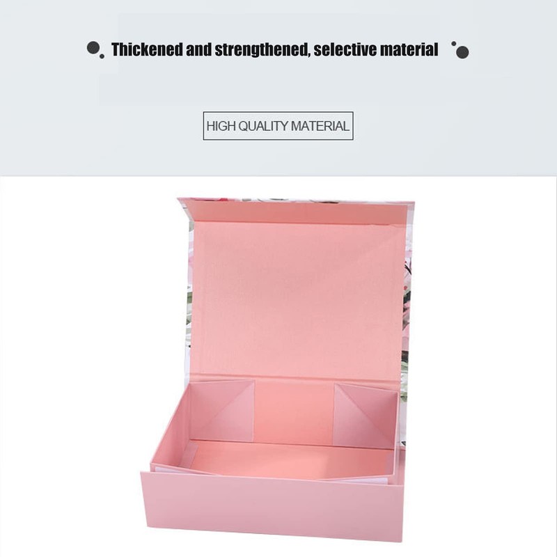 Large Gift Box with Lid, Magnetic Gift Box, Reusable, Decorative,