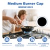 New Upgraded WB29K10023 Range Medium Burner Cap Replacement for GE