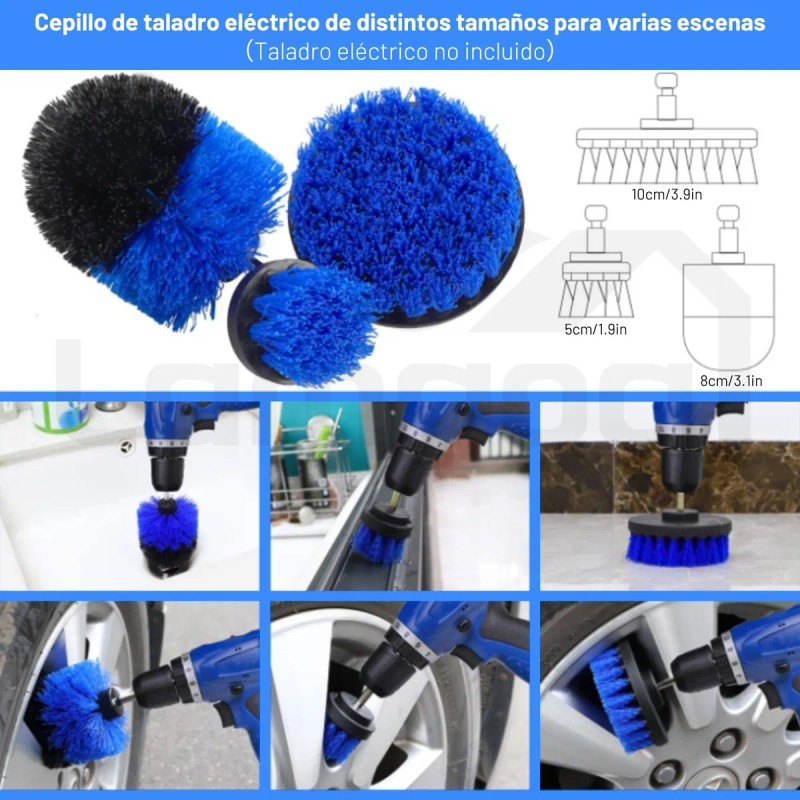 Kit Profesional De Limpieza Para Autos 30 Piezas Con Maletín