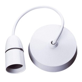 Ceiling Rose & Pendant T2, White