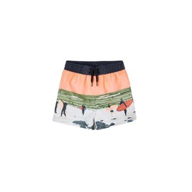 Mayoral Boys Swim Trunks (5, Coral Surfing)