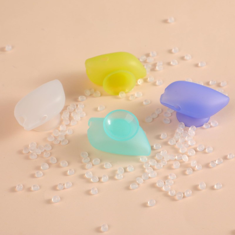 Muslish 4 Pack Silicone Toothbrush Covers with Suction Cup, Travel