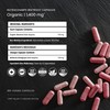 Beetroot Capsules – 180 Count - 1,400mg Organic Beet Root