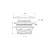 High Quality Click Clack Drain Fitting Brass for Bathtub and