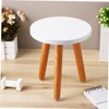 VICASKY Wooden Flowerpot Pedestal Stand Decorative Plant Display Stool for