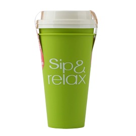 Take It To Go with Lids Reusable Plastic Travel Cups 16 OZ -8 pcs