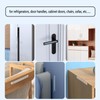 8 PCS Clear Furniture Bumpers, BetterJonny Silicone Cabinet Bumpers Clear