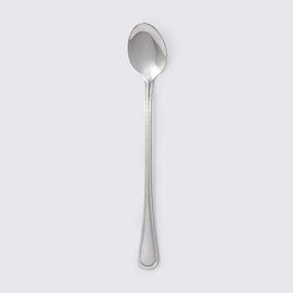 DOMOTTI Dessert Spoon London 19.7 x 3 x 1.5 cm Cutlery Stainless Steel Spoon for Dessert Frappe Ice Latte Latte Classic Shape Dishwasher