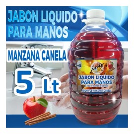 Jady Quimica Jabon De Manos Liquido Manzana Canela 5 Litros Pcos64t5