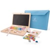 New Classic Toys 18270 Wooden Chalkboard - My First Laptop