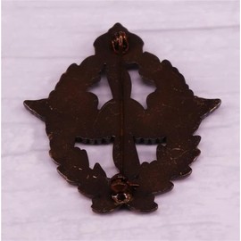 German Black Wings Propeller Enamel Pins WW2 Military Brooches Metal Punk Medal Eagle Badge Pin German Military Brooches Metal Enamel Pins, Metal