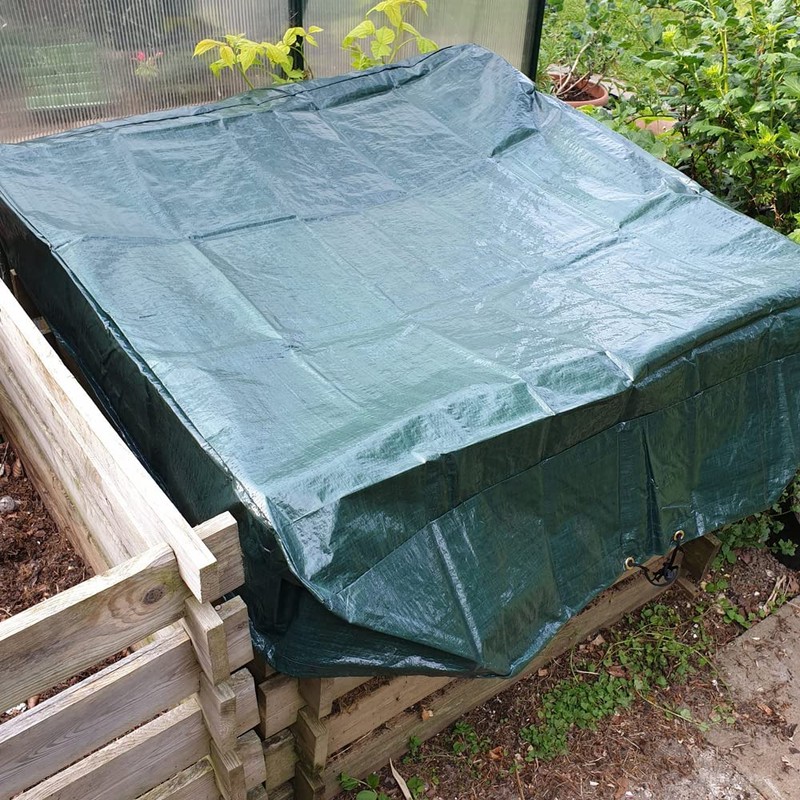 Selections GFJ341 Cover for Wooden Slatted Composter (96cm x 96cm)