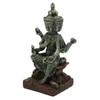 Aquarium Buddha Statue Decoration Resin Aquascaping Fish Tank Meditating Buddha