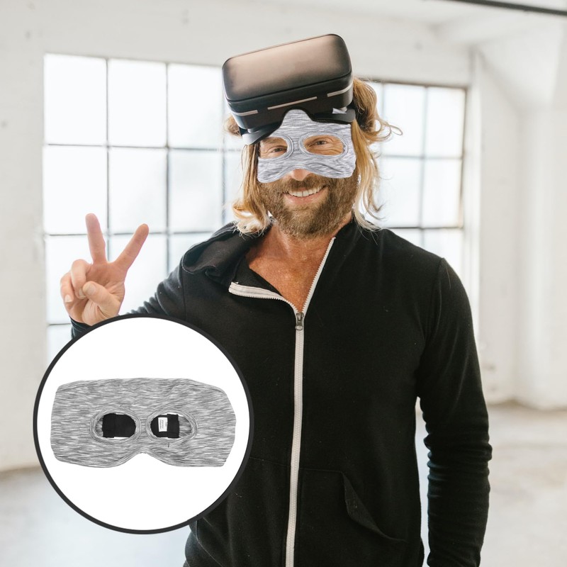 SHINEOFI VR Eye Mask Cover Breathable Washable Sweat Band for