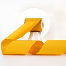 MEEDEE Yellow Grosgrain Ribbon 3 Inch Grosgrain Hair Ribbon 10 Yards Per Roll Thick Yellow Ribbon for Cheer Bow, Hair Bow Supplies Wide Grosgrain Ribbons for Crafts, Sewing, Scrapbooking