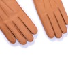 Meetoget⠀ Deerskin Leather Gloves For Men With Cashmere Lined For