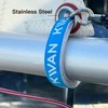 50mm Clew Strap for Sailing, Compatible with Laser/ILCA/RS FEVA Sail