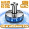 YOHOM Suction Cup Hooks for Shower Bathroom Cup Wall for