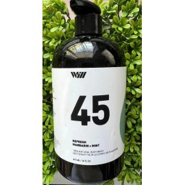 Way Of Will 100% Natural 45 Refresh Body Wash Mandarin + Mint 16 Oz.