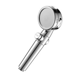 Operitacx 1 Stück Aufgeladener Duschkopf Hochdruckdusche Sprühgerät sprühen Handbrause Badezimmerversorgung Dusche Sprinkler druckbeaufschlagter Duschsprüher Rostfreier Stahl Silber